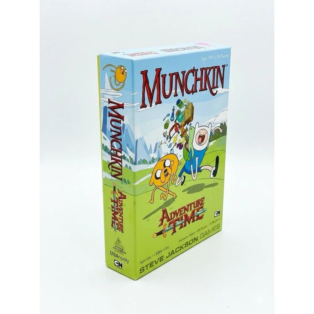 Munchkin Adventure Time Card Game Complete Steve Jackson Games USAopoly Complete